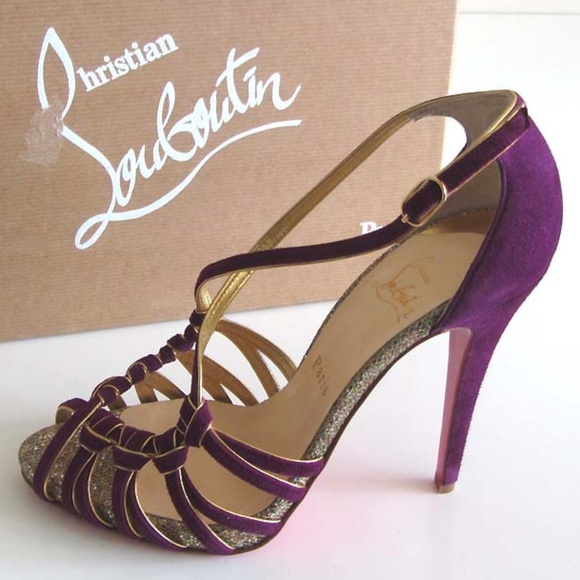 CHRISTIAN LOUBOUTIN 8 Mignons strappy sandals 39.5 - Picture 3 of 8